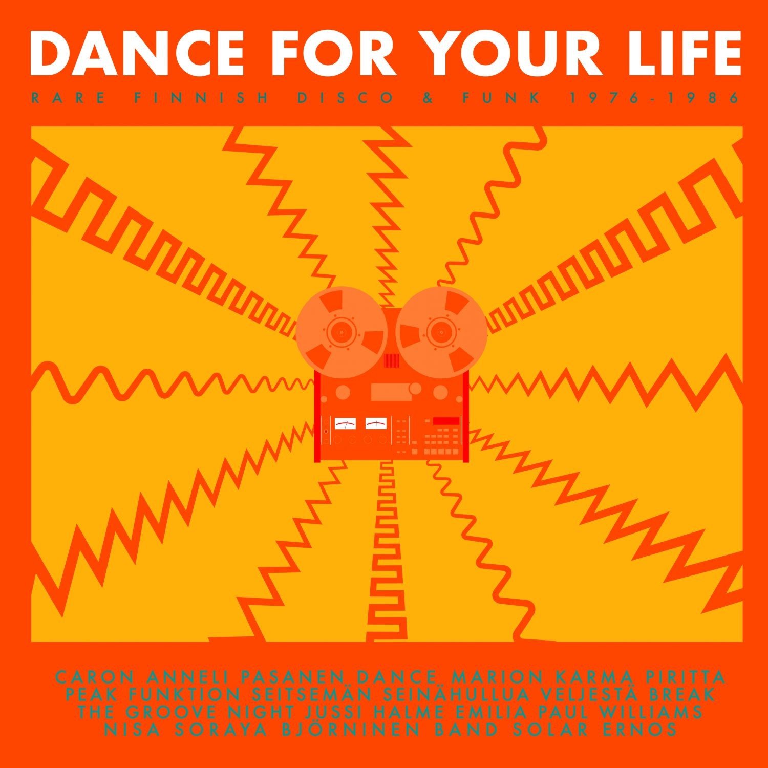 Various Artists: Dance For Your Life – Rare Finnish Funk & Disco 1976-1986 (CD)
