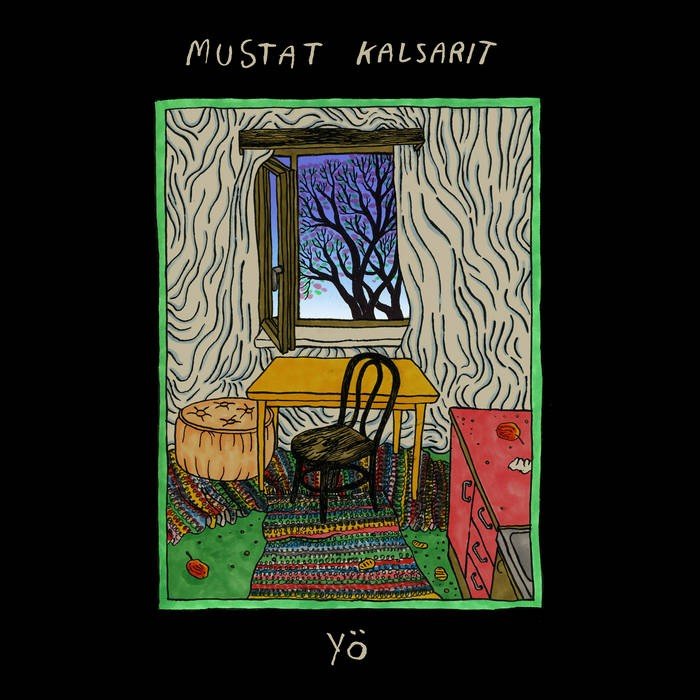 Mustat Kalsarit: Yö (LP)