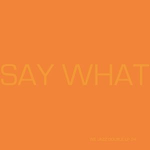 Say What: Say What (orange LP)
