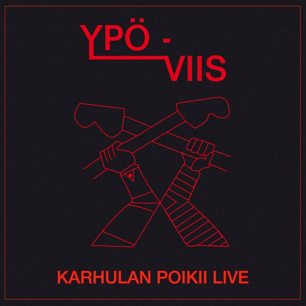 Ypö-Viis : Karhulan poikii LIVE (LP)