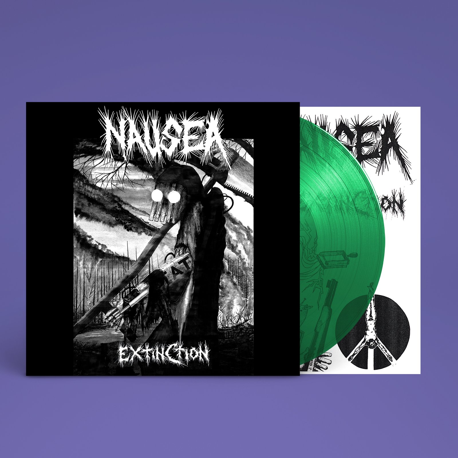 Nausea: Extinction (transparent green LP)