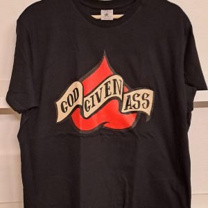 God Given Ass T-paita, musta