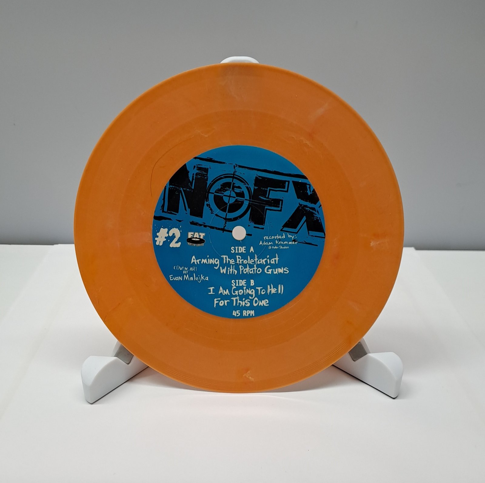 NOFX: 7 Inch Of The Month Club #2 (käytetty 7")