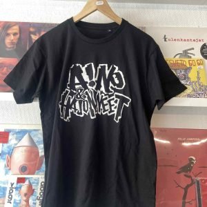 Aino & Hajonneet T-paita, musta