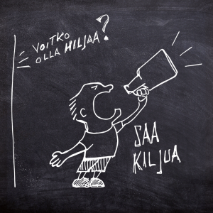 Saa kiljua: Voitko olla hiljaa? (CD)