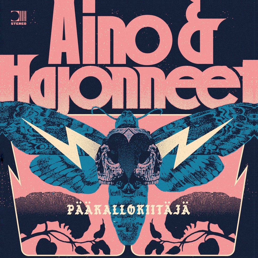 Aino & Hajonneet: Pääkallokiitäjä -bundle (Mini-LP ja T-paita)