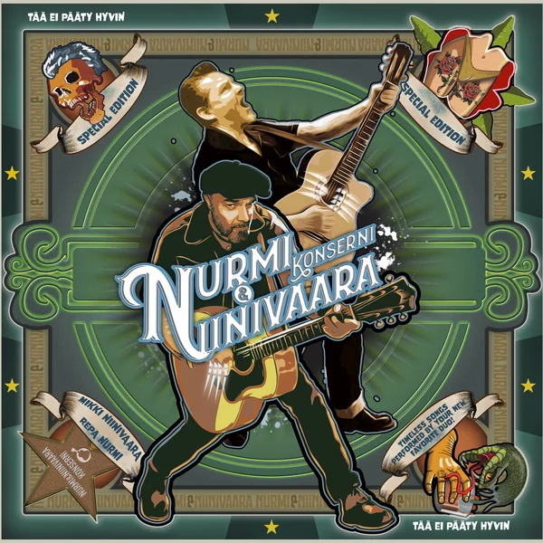 Nurmi & Niinivaara konserni: Tää ei pääty hyvin (CD)